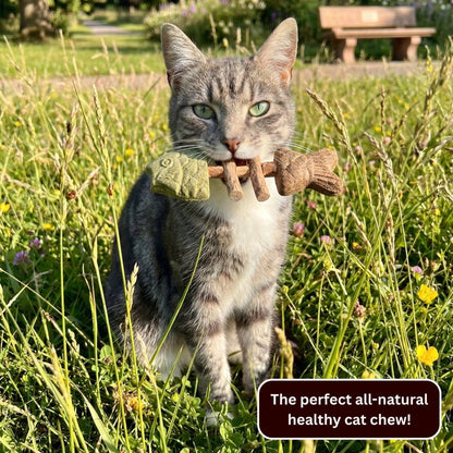Catnip & Silvervine Chew